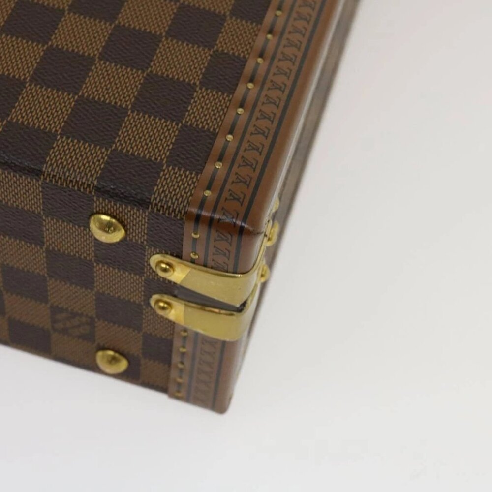 LOUIS VUITTON Damier Ebene President Trunk SPO N47500 LV Auth 29584SM - Picture 9 of 16